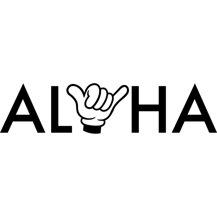 Aloha Shaka Sticker - Sticker - Leilanis Attic