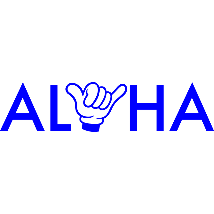Aloha Shaka Sticker - Sticker - Leilanis Attic