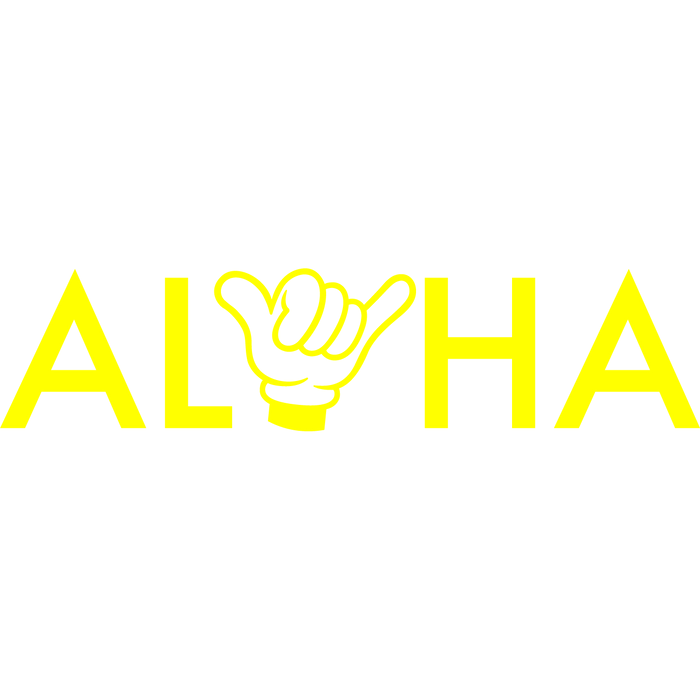 Aloha Shaka Sticker - Sticker - Leilanis Attic