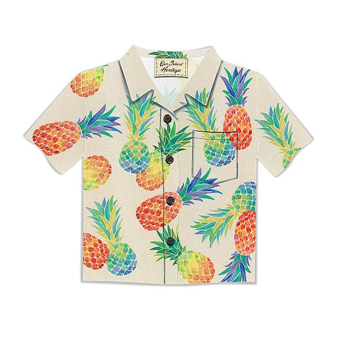 Aloha Shirt Greeting Card, Various Designs Madden