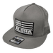 Aloha Silver Metallic Snapback - Hat - Leilanis Attic