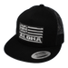 Aloha Silver Metallic Snapback - Hat - Leilanis Attic