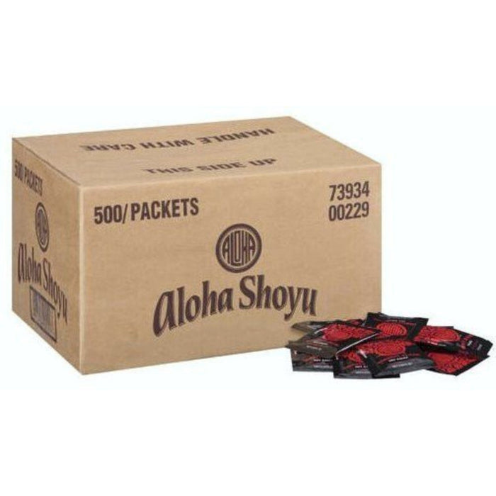 Aloha Soy Sauce Original Blend 500 Packets / .2 Oz Per Packet Aloha Shoyu Company, LTD