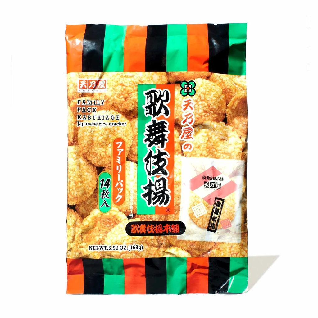 KABUKI AGE Amanoya Kabukiage Rice Crackers 14pc, 5.92oz — Leilanis Attic