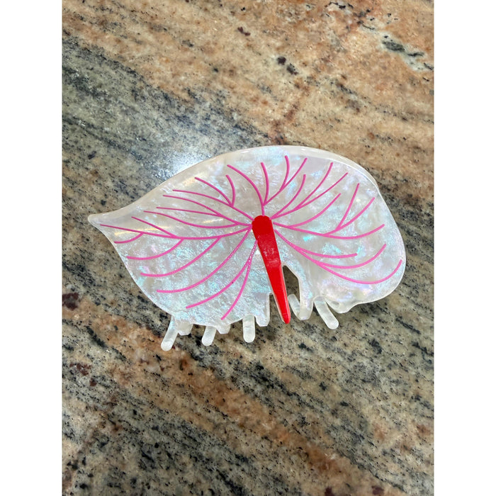 Anthurium Hair Claw Leilanis Attic