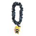 Black Silk Lei with Emoji - Lei - Silk