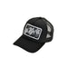 Black Tribal Turtle Trucker Mesh Back Adjustable Snapback Cap DK Hawaiian Collection