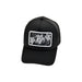 Black Tribal Turtle Trucker Mesh Back Adjustable Snapback Cap DK Hawaiian Collection
