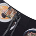 "Black/Foodie" Board Short Men's 4 Way Stretch - Wailoa - Board Shorts - Mens