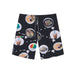 "Black/Foodie" Board Short Men's 4 Way Stretch - Wailoa - Board Shorts - Mens