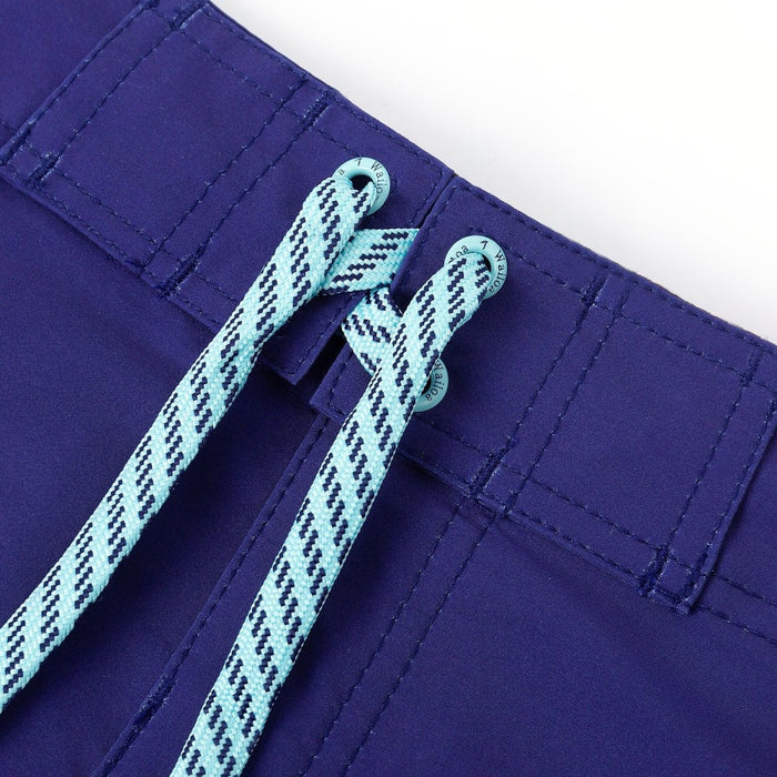 "Blue Iwa Bird" Board Short Men's 4 Way Stretch - Wailoa - Board Shorts - Mens