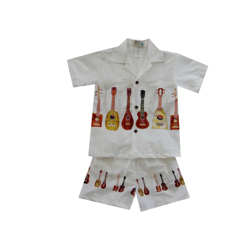 Boys Hawaiian Cabana Set, Ukulele Ky's International