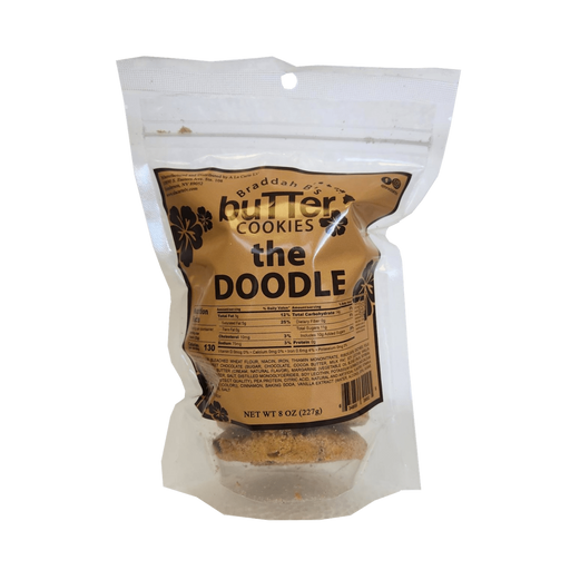 Braddah B's Butter Cookies - The Doodle 8oz. Hosoda