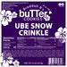 Braddah B's Butter Cookies - Ube Snow Crinkle Cookies 8oz. Hosoda