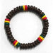 Brown Rasta Coconut Bracelet - Jewelry