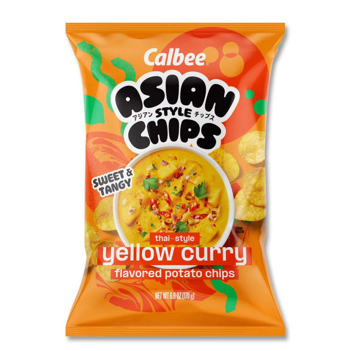 Calbee Thai Yellow Curry Chips JFC