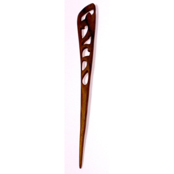 Carved Wooden Hair Sticks - Hair Accessories