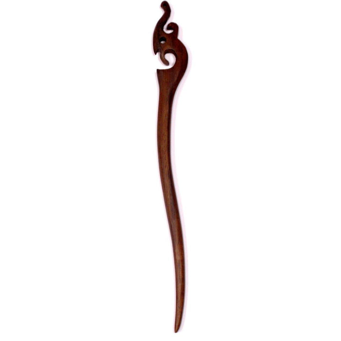 Carved Wooden Hair Sticks - Hair Accessories