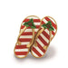 Christmas Ornament "Festive Slippers" - Ornament - Leilanis Attic