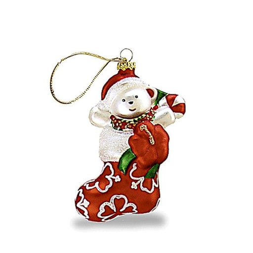 Christmas Ornament "Glass Island Style Stocking" Madden