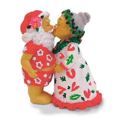 Christmas Ornament "Kissing Santa" - Ornament