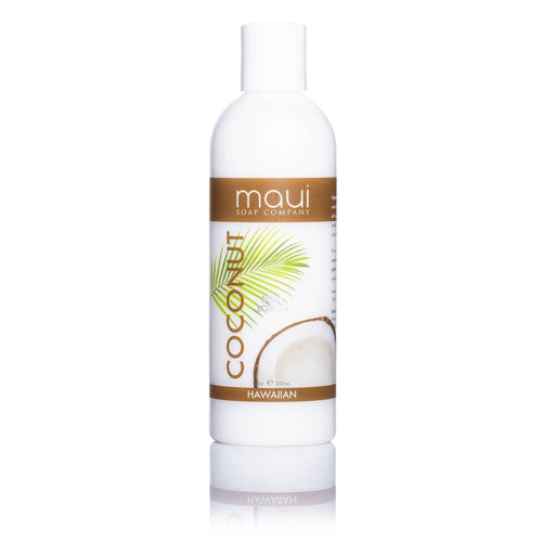 Coconut Body Lotion w/ Avocado Oil, Cucumber & Vit. E, 8 oz Maui Soap Co.