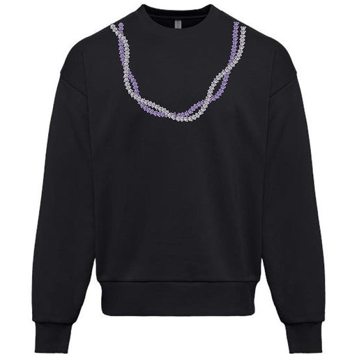 Leilanis - Crown Flower Lei Crewneck - Crew Neck