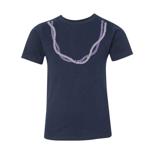 Crown Flower Lei Youth T-Shirt - T-Shirt - Unisex