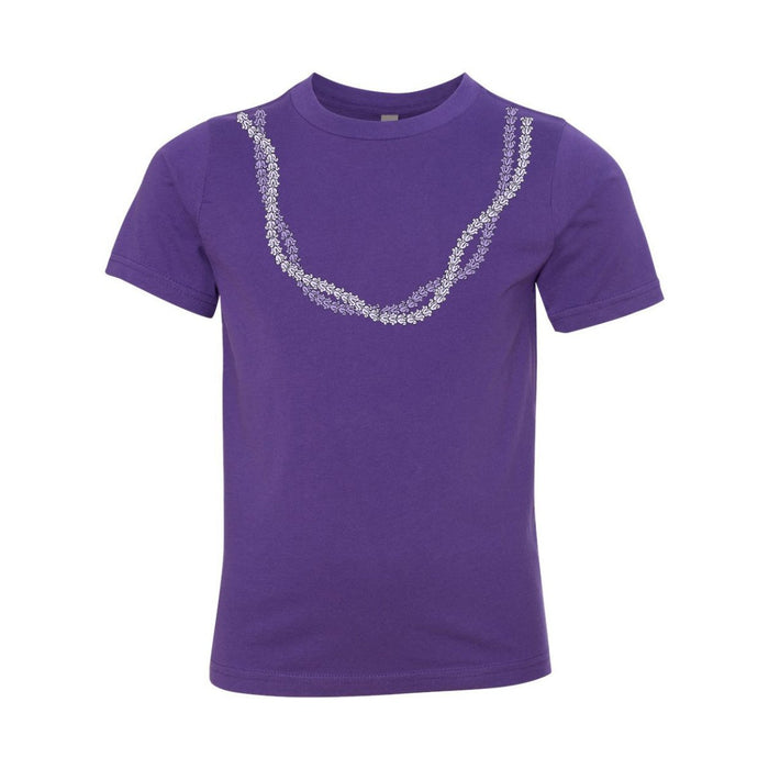 Crown Flower Lei Youth T-Shirt - T-Shirt - Unisex