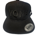"Da Villages" Guam Black on Black Hat, Baba B Collection Leilanis Attic