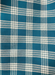 Close-up of blue and white plaid fabric pattern