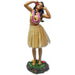 Dashboard Hula Doll, Sweet Leilani Elbows Out with Pink Lei - Car Accessories - Leilanis Attic