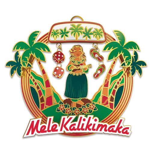 Dashboard Island Girl, Die Cut Ornament Madden