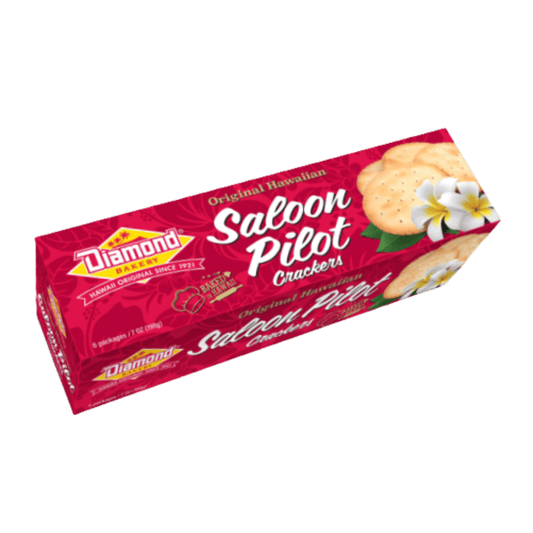 Diamond Bakery Crackers Original Hawaiian Saloon Pilot 7oz Diamond Bakery