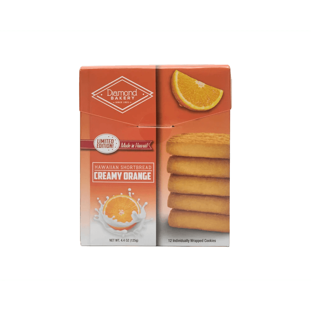 Diamond Bakery Shortbread Creamy Orange 4.4oz — Leilanis Attic