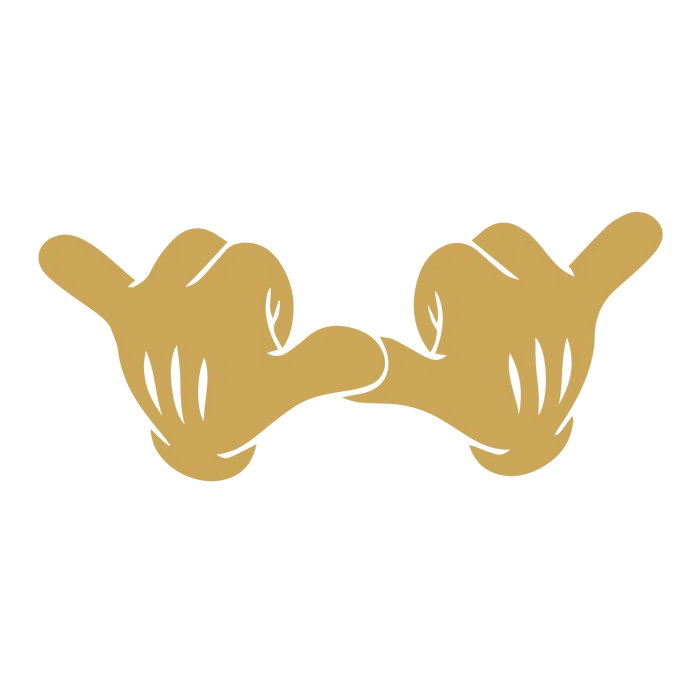 Double Shaka Decal - Sticker - Leilanis Attic