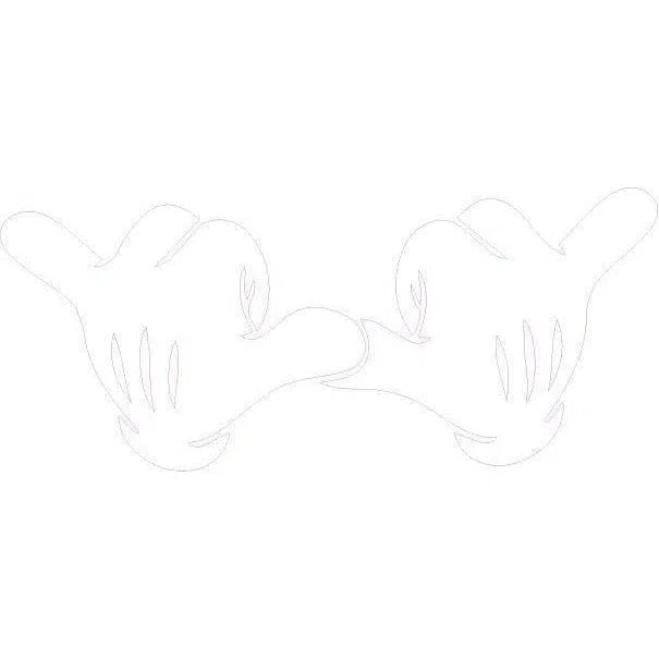 Double Shaka Decal - Sticker