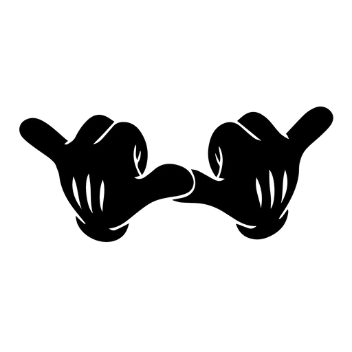 Double Shaka Decal - Sticker