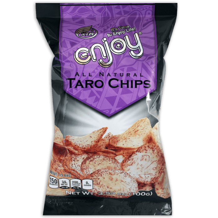 Enjoy All Natural Taro Chips 3.53oz Hosoda