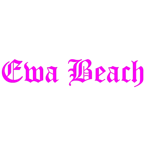 Ewa Beach Sticker - Sticker