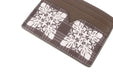 Happy Wahine, Card Case Meilany Ke'olu Quilt Palaka Brown Happy Wahine