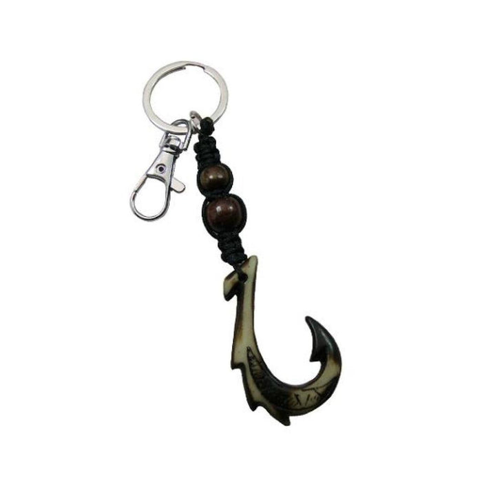 FISH HOOK PENDANT KEY CHAINS DK Hawaiian Collection