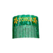 Faux Turtle Shell "Plumeria Tonga" Hair Combs - Hair Accessories