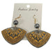 Faux Turtle Shell Tribal Earrings DK Hawaiian Collection