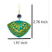 Faux Turtle Shell Tribal Earrings DK Hawaiian Collection