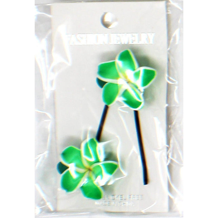 Fimo Flower Hair Pins (Various Colors) - Hair Accessories - Leilanis Attic
