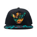 Floral Shaka Aloha Bill SnapBack Hat - Hat