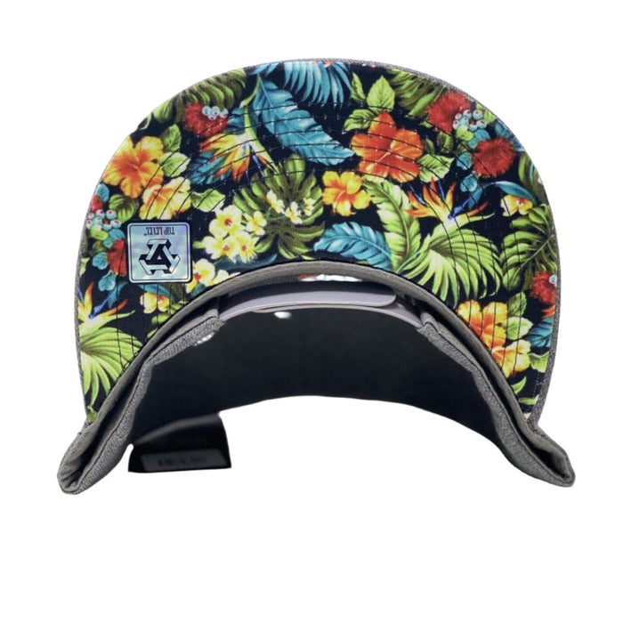 Floral Shaka Aloha Snap Back Hat - Hat