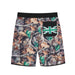 "Forest Camo/Green Hi" Board Short Men's 4 Way Stretch - Wailoa - Board Shorts - Mens