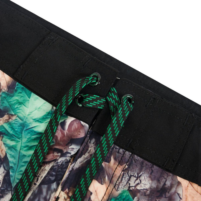 "Forest Camo/Green Hi" Board Short Men's 4 Way Stretch - Wailoa - Board Shorts - Mens